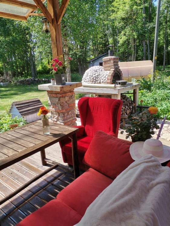 Traditional House With The Sauna And Free Parking Ferienhaus Sagadi